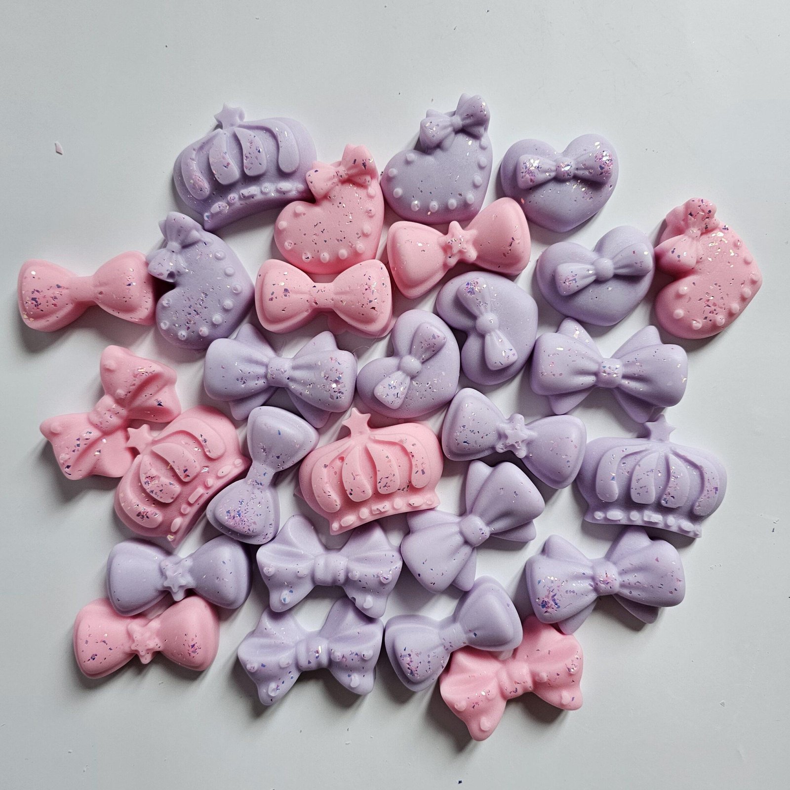 Velvet Cream Peony pentljice mix, 3 kom